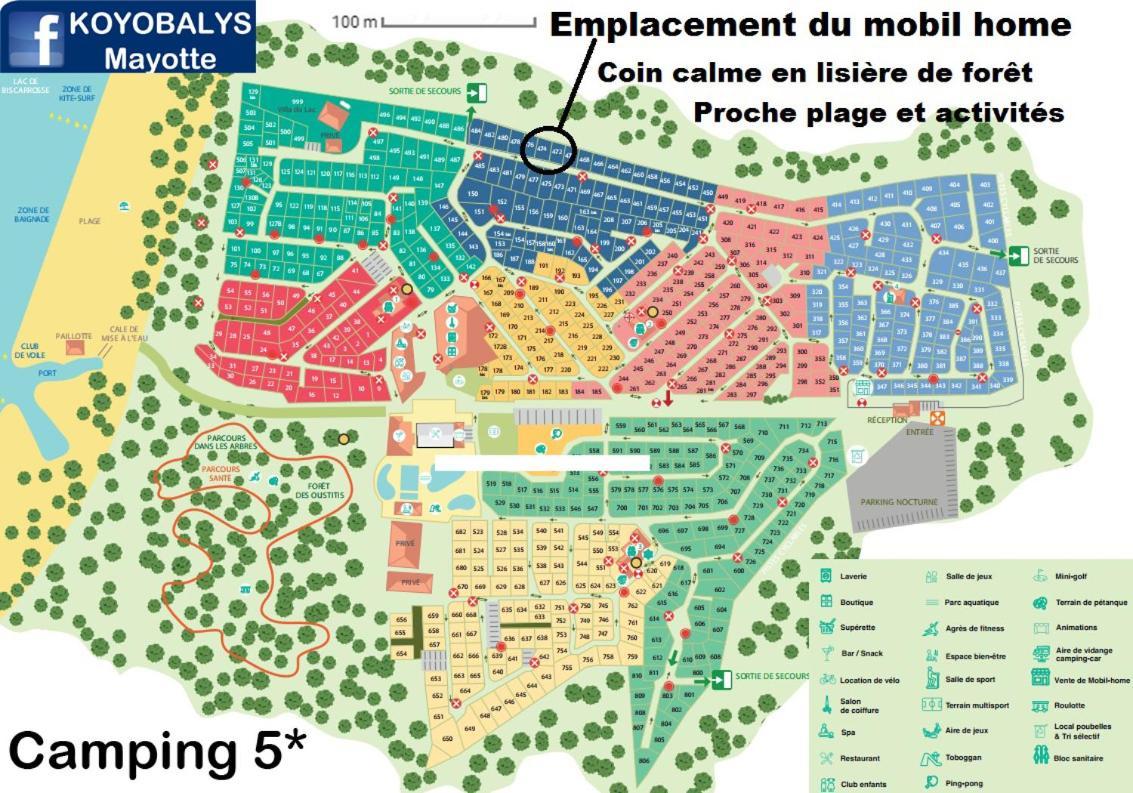 200m De La Mobil Luxe Neuf 42m2 3 5 Etoiles Mayotte Koyobalys Camping *